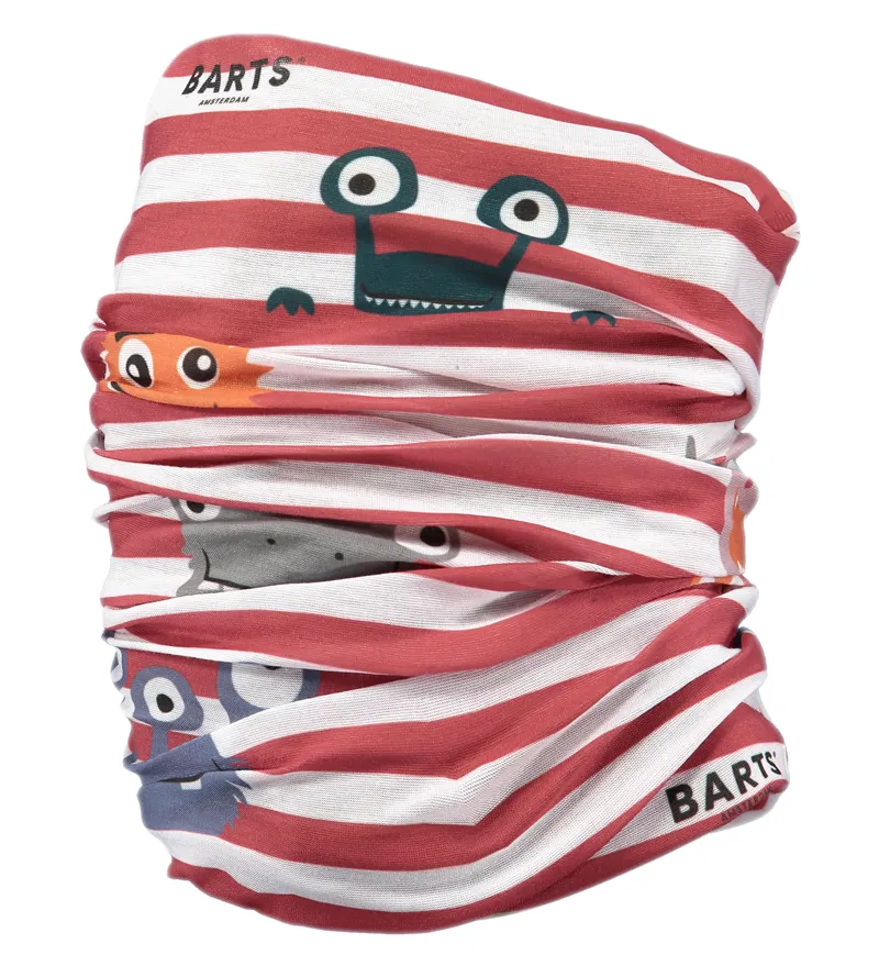 2023 Barts Multicol neckwarmer monsters red